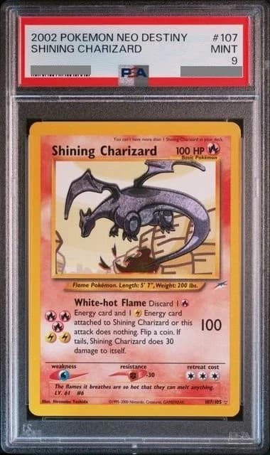 PSA Pokémon-slab ter illustratie